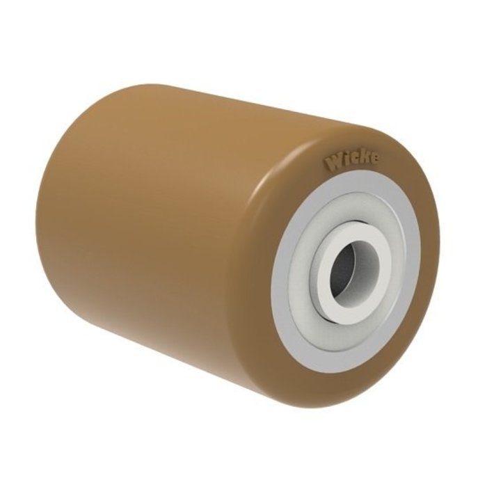 PU palletrol 85x105 mm - kogellager - 930 kg