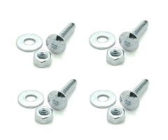 Montageset M10 | 4x slotbout / moer