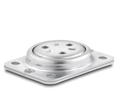 Druklager - Draaikrans 135x110 mm - 600 kg