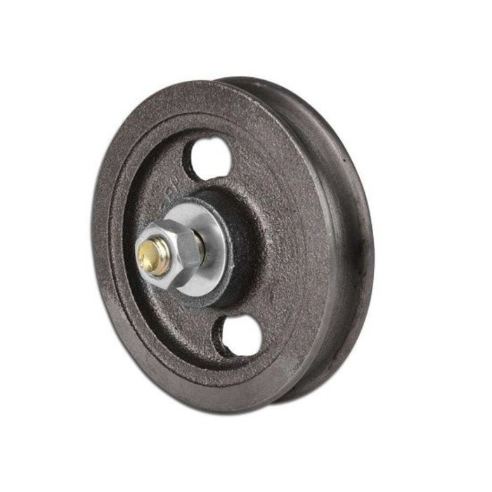 Kabelschijf 75 mm met U groef - 35 kg