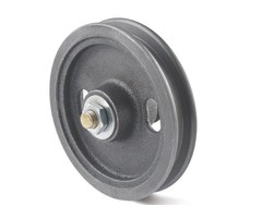 Groefwiel 60 mm met vierkante groef - 100 kg