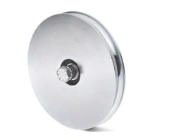 Groefwiel 160x31 mm met V groef - 700 kg