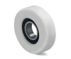 Geleiderol 42x14 mm - polyamide - 70 kg