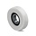 Geleiderol 50x15 mm - polyamide - 80 kg
