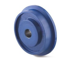 Gietijzer flenswiel 100 mm  - 800 kg