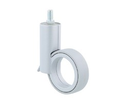 Design meubelwiel met rem 67 mm - M10 - 50 kg