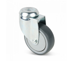 Apparaten zwenkwiel 125 mm - 125 kg
