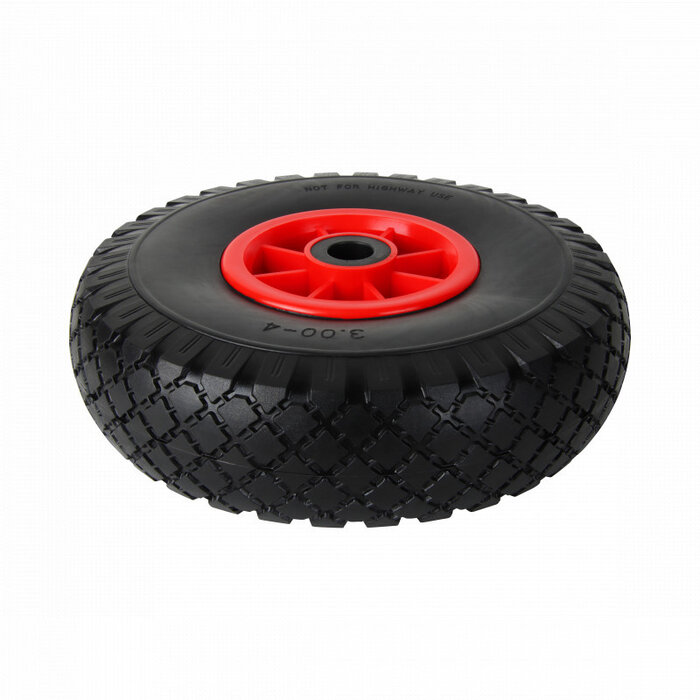 Luchtbandwiel 260x85 mm - blokprofiel - 130 kg