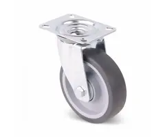 TPR rubber zwenkwiel 125 mm - 135 kg