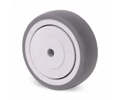 TPR Rubber wiel 75 mm - 75 kg