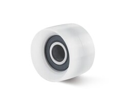 Geleiderol 38x28 mm - polyamide - 80 kg