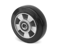 Elastisch rubber wiel 150 mm - 300 kg