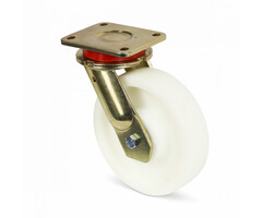 Nylon zwaarlast zwenkwiel 200 mm - 1300 kg