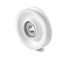 Kabelschijf 80 mm met U groef - 225 kg