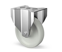 Derby Ruote Rvs zwaarlast bokwiel 200 mm Nylon - 900 kg