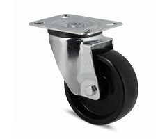 Hittebestendig zwenkwiel 100 mm - 220 kg
