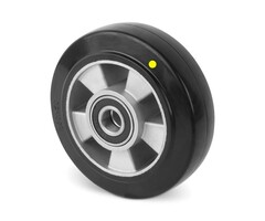 ESD Elastisch rubber wiel 180 mm - 350 kg