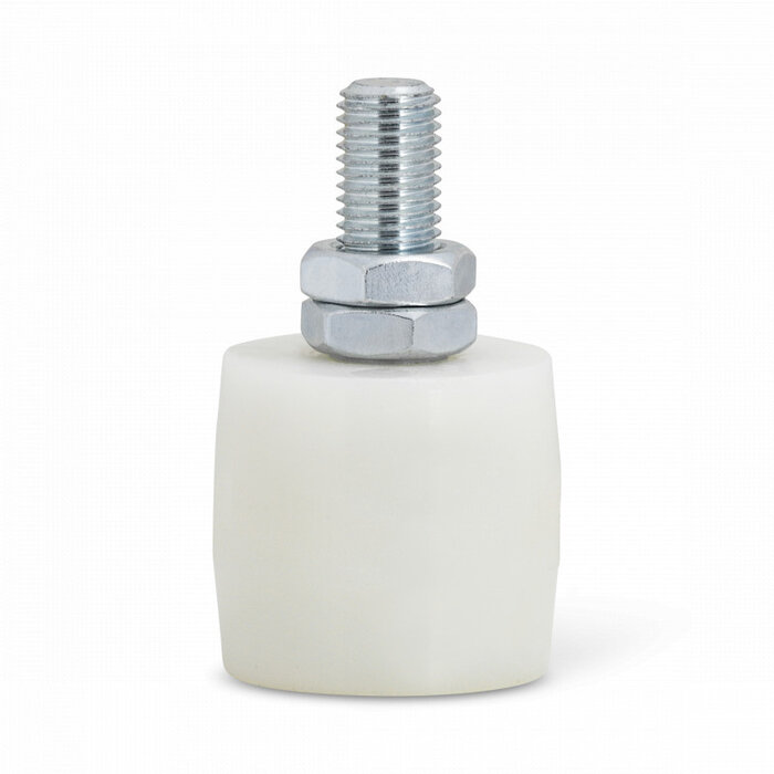 Geleiderol 52 mm schuifpoort - polyamide - 125 kg