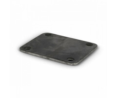 Montageplaat 105x80 / 4 mm