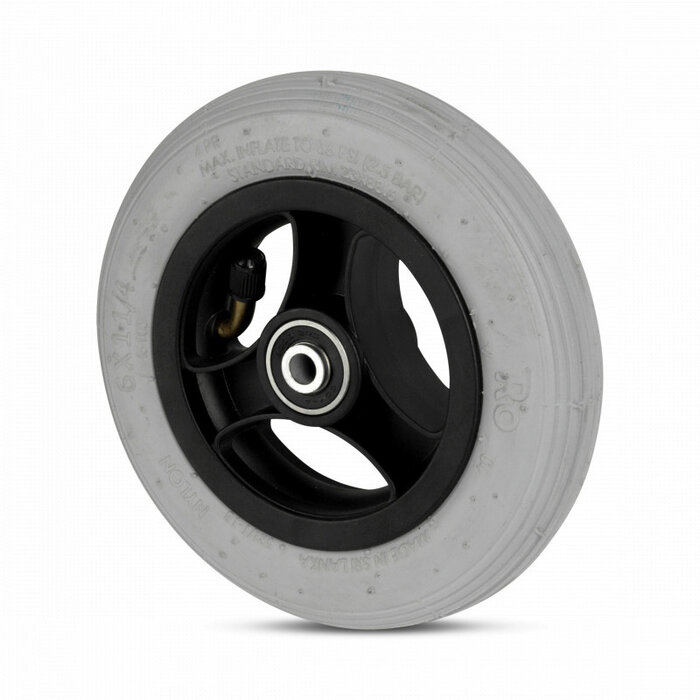 Luchtbandwiel 150 mm - lijnprofiel - 50 kg