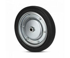 Volrubber wiel 400 mm - 475 kg