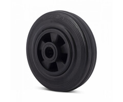 Volrubber wiel 160 mm - 135 kg