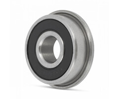 F697 2RS - IBB kogellager met flens (7x17x5)