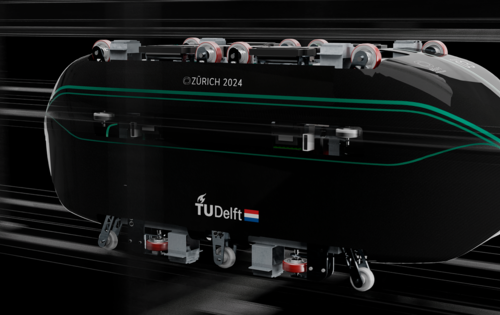 Case: Delft hyperloop veiligheidswielen van Interwiel