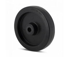 Elastisch rubber wiel 200 mm - 400 kg