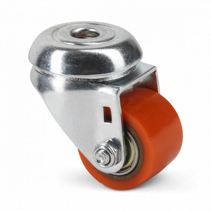 Mini zwaarlast zwenkwiel 35 mm - kogellager - 100 kg