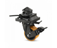 Zeecontainer zwenkwiel met rem 150 mm - 3000 kg