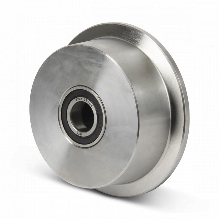 Flenswiel 125 mm - Staal C45 - 1500 kg