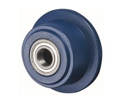 Gietijzer flenswiel 75 mm  - 800 kg