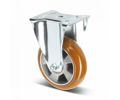 PU bokwiel 160 mm gebolleerd - 510 kg