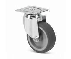 TPR rubber zwenkwiel 75 mm - 75 kg