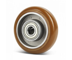 PU wiel 100 mm gebolleerd - 270 kg