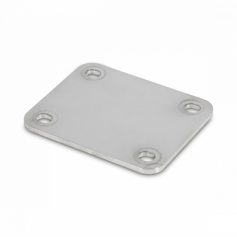 RVS Montageplaat 105x80 / 4 mm