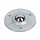 Stalen kogelpot 19 mm - rvs kogelrol - 25 kg