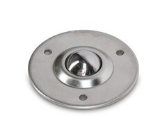 Rvs kogelpot 25.4 mm - 55 kg - rvs kogelrol