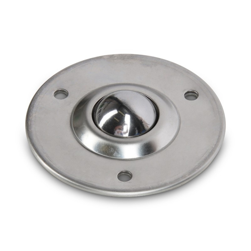 Rvs kogelpot 40 mm - rvs kogelrol - 225 kg