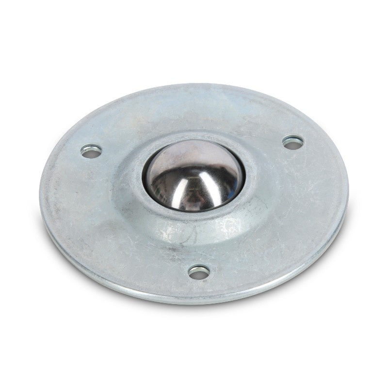 Stalen kogelpot 40 mm - stalen kogelrol - 225 kg