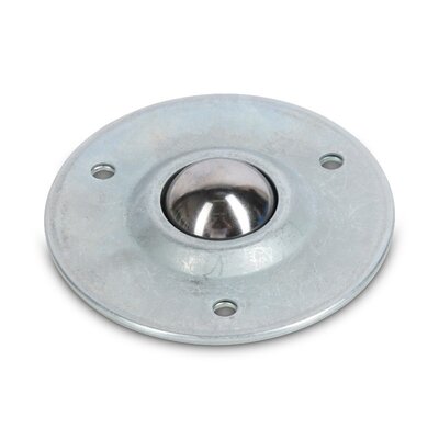 Stalen kogelpot 50.8 mm - stalen kogelrol - 340 kg