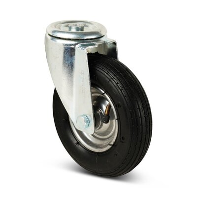 Zwenkwiel 200 mm - luchtband - 75 kg