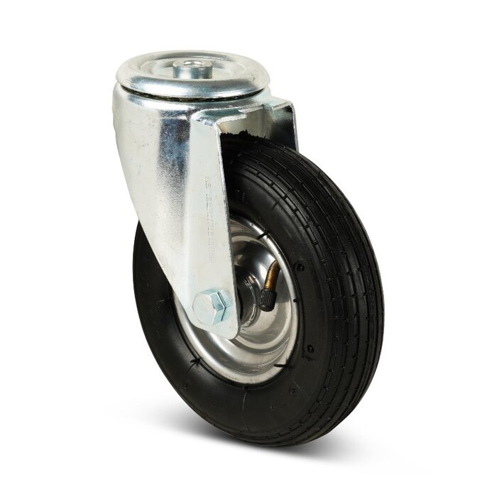 Zwenkwiel 200 mm - luchtband - 75 kg