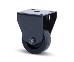 Zwart bokwiel 50 mm - kogellager - 50 kg