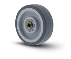 TPR Rubber wiel 75 mm - 75 kg