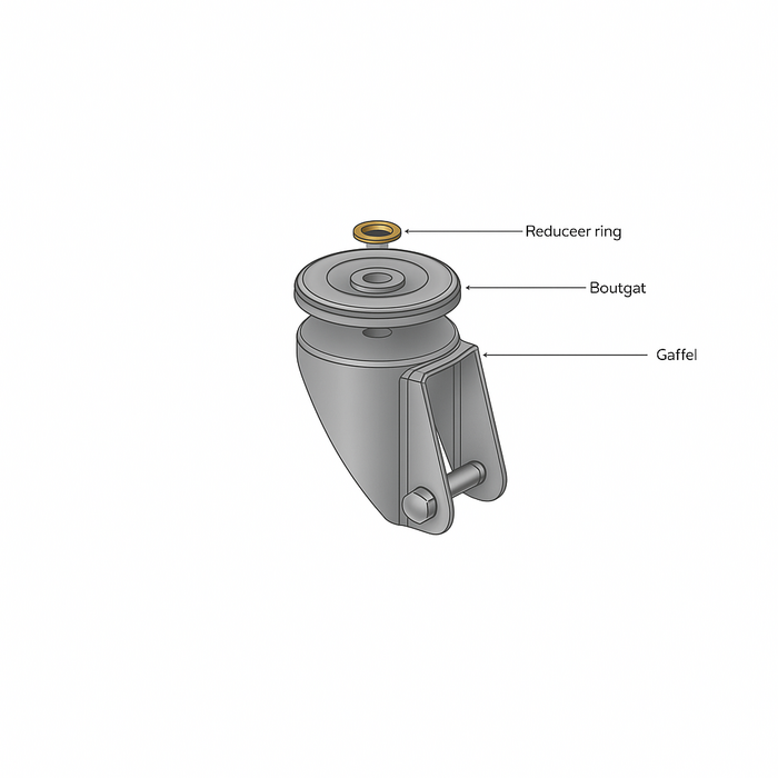 Reduceer ring 12.2 / 10