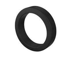 Continental Rubber persband 525/120-370 mm - vlak rubber - 1650 kg