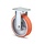 PU bokwiel 300 mm - kogellager - 2100 kg