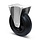 Rubber bokwiel 200 mm - rollager - 205 kg